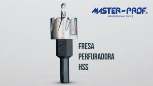 FRESA PERFURADORA HSS